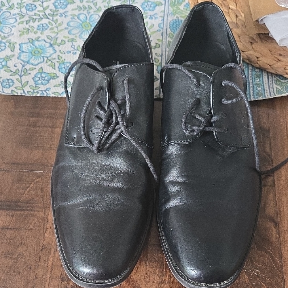 Elegant Black Men's Oxford Shoes
